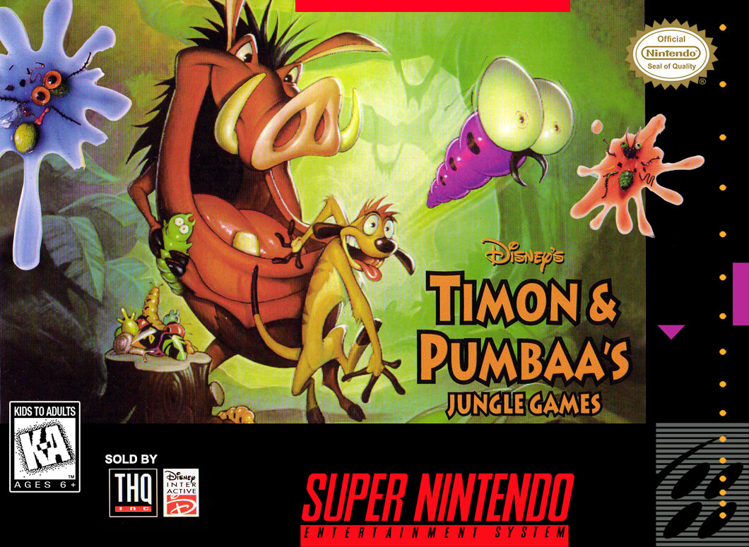 Timon & Pumbaa’s Jungle Games